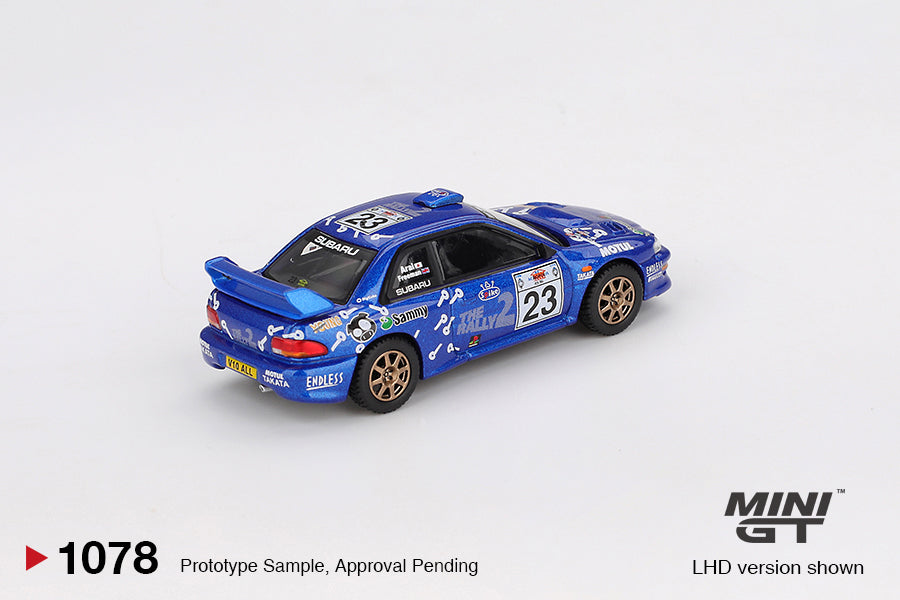 1/64 MiniGT Subaru Impreza WRC99 #23 (2000 Acropolis Rally) (MGT01078)