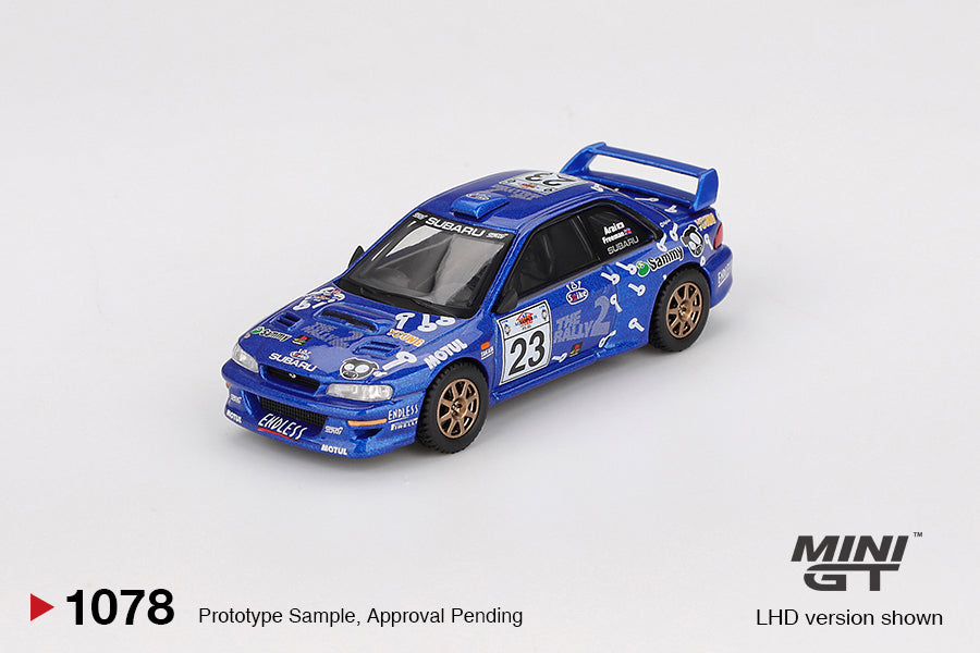 1/64 MiniGT Subaru Impreza WRC99 #23 (2000 Acropolis Rally) (MGT01078)