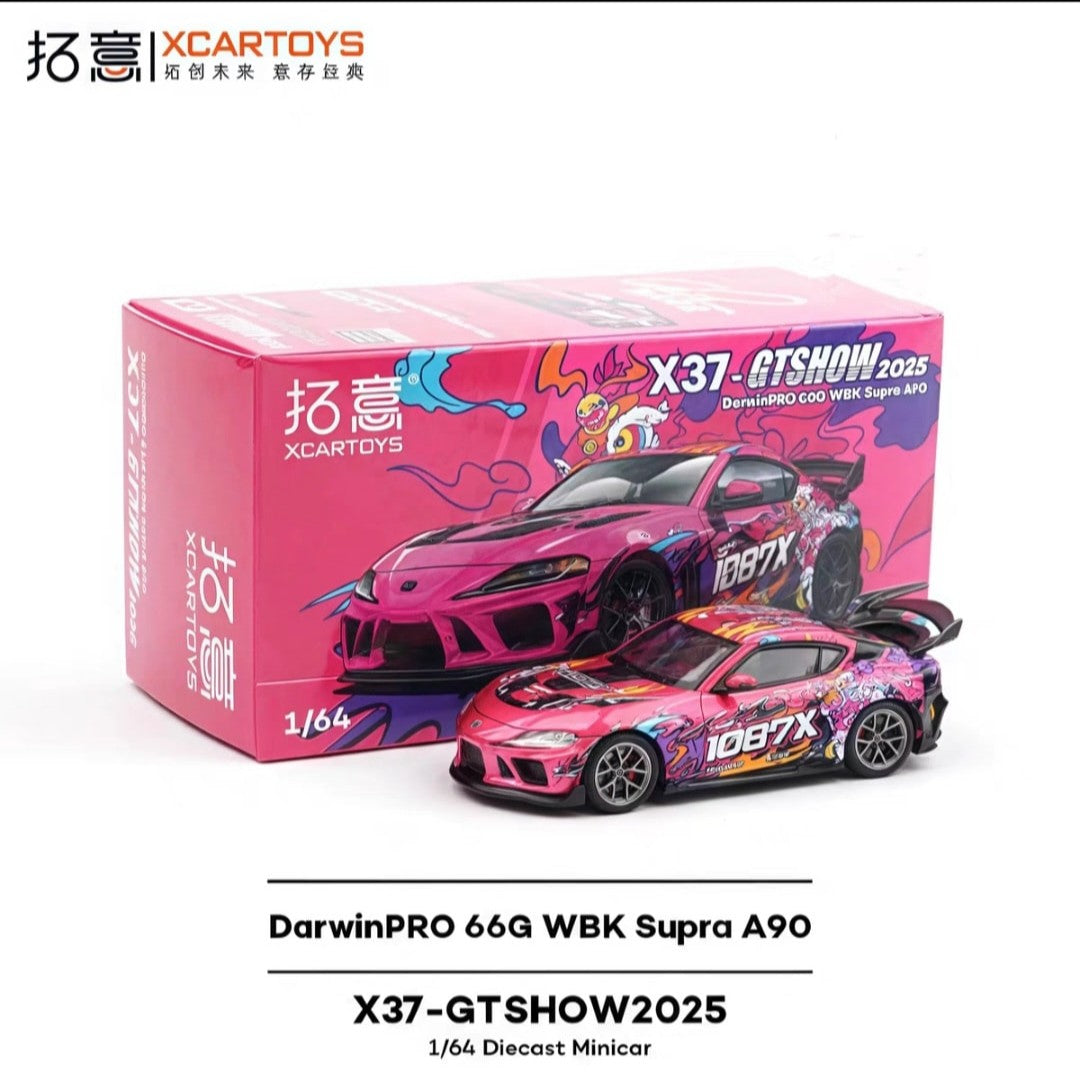 1/64 Pop Race Toyota Supra A90 DarwinPRO 66G WBK (X37-GT Show 2025)