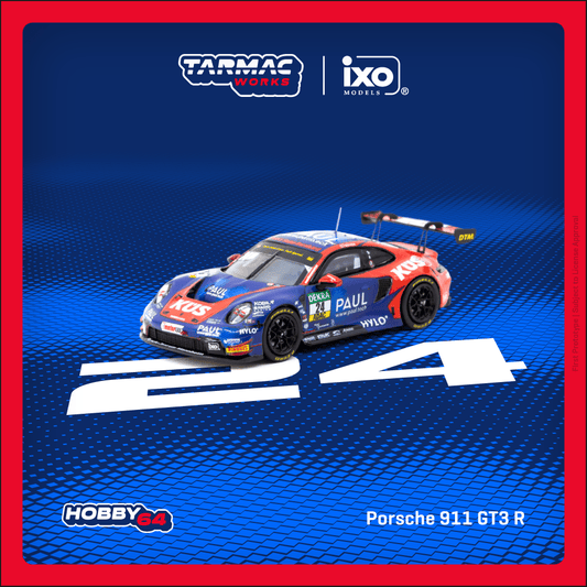 1/64 Tarmac Works x iXO Models Porsche 911 GT3 R (DTM 2023)