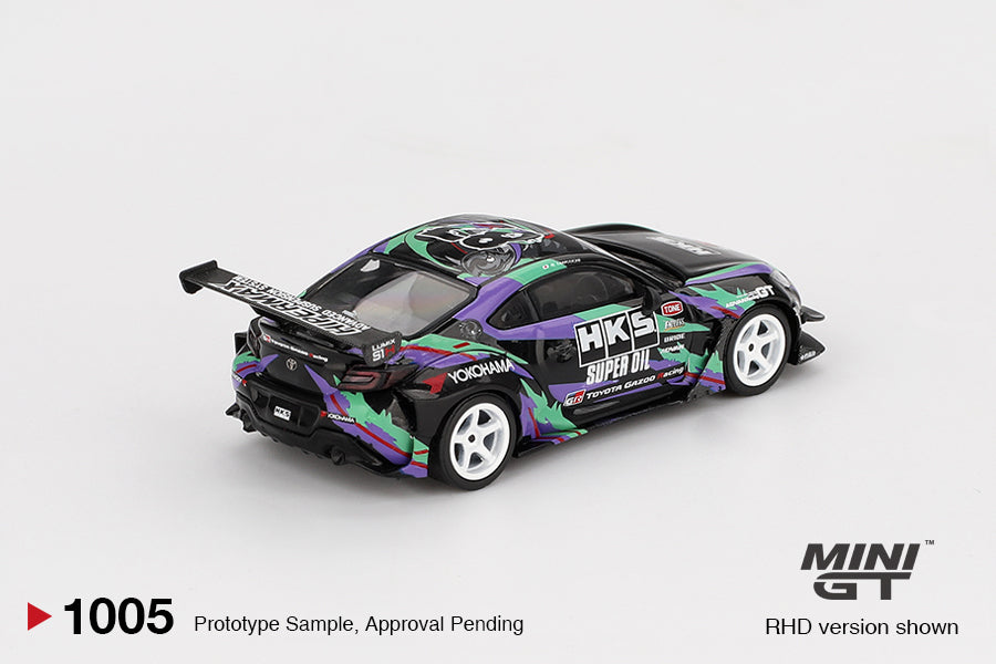1/64 MiniGT Toyota GR86 HKS TYPE R (2022 Tokyo Auto Salon) (MGT01005)