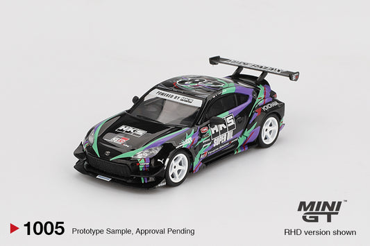 1/64 MiniGT Toyota GR86 HKS TYPE R (2022 Tokyo Auto Salon) (MGT01005)
