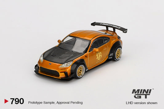 1/64 MiniGT Toyota GR86 LB★Nation LB Gold 2024 (MGT00790) (All In Tuning Exclusive)