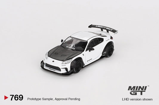 1/64 MiniGT Toyota GR86 LB★Nation (White) (MGT00769)