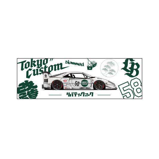 Liberty Walk Tokyo Custom Box Sticker F40 (Sapporo Exclusive)